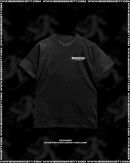 "Strictly Business" black tee