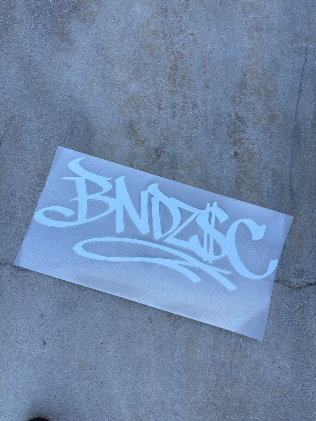 GRAFFITI WINDSHIELD BANNER