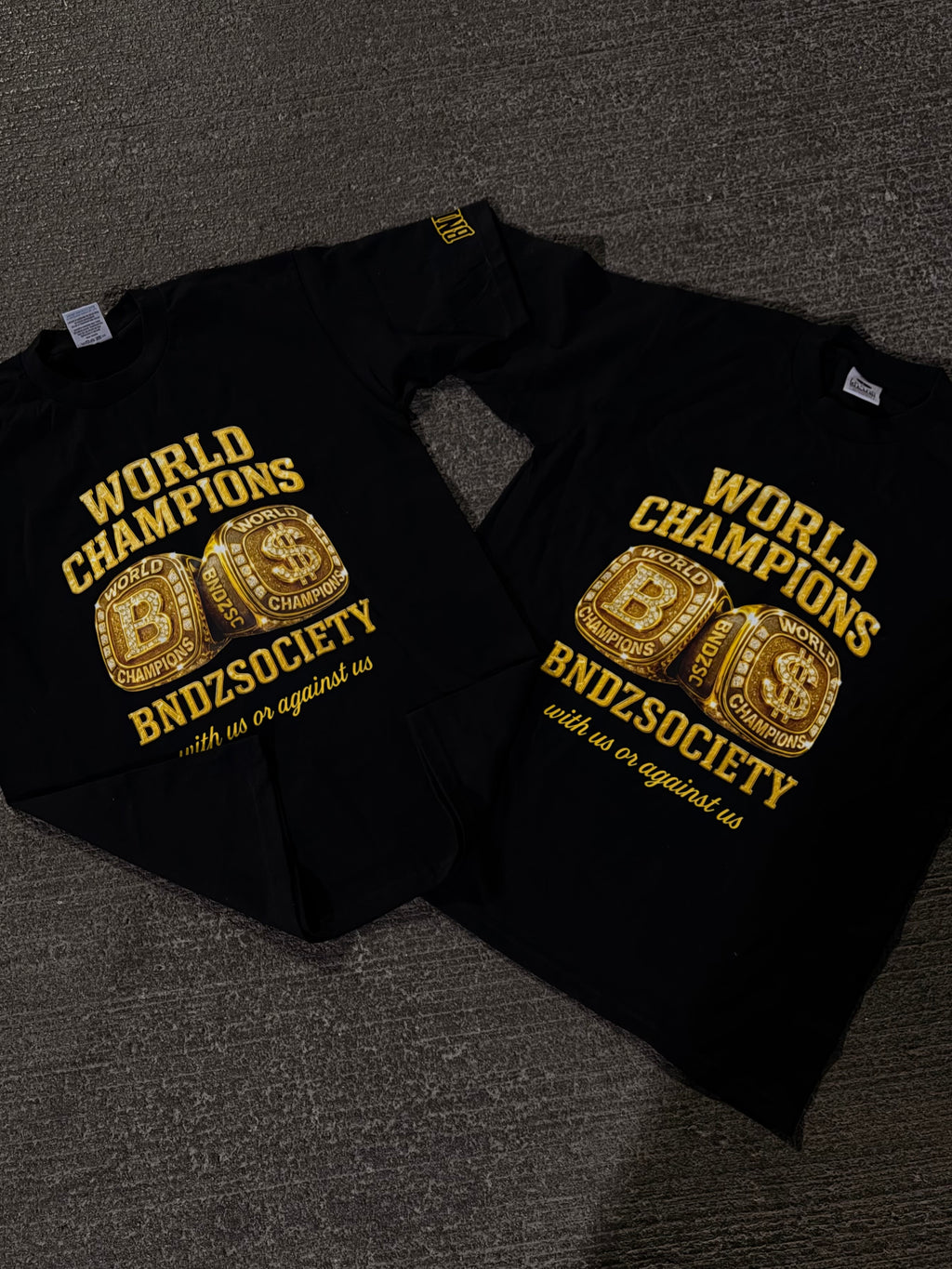 "World Champions" Short Sleeve Tee