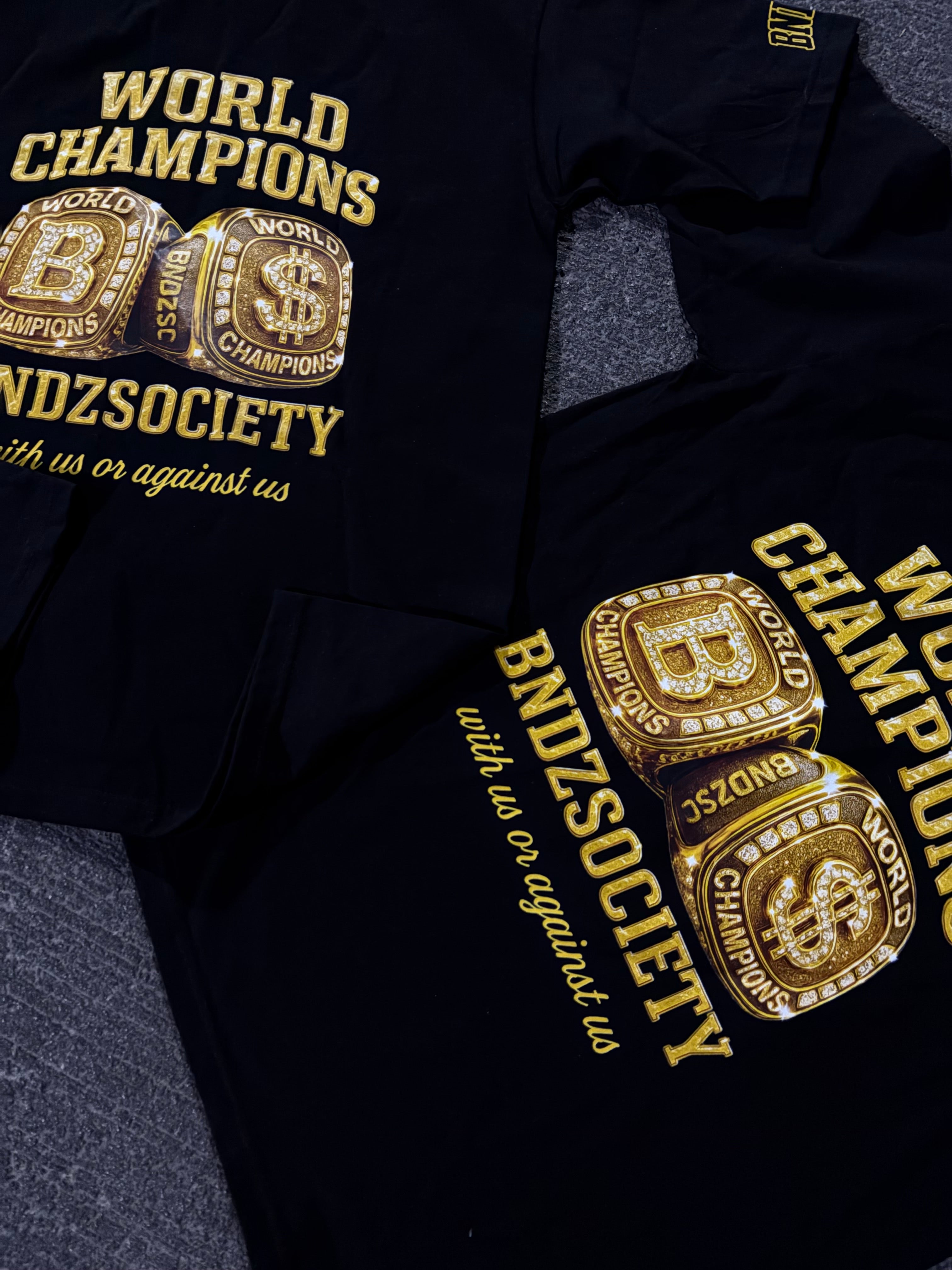 "World Champions" Short Sleeve Tee