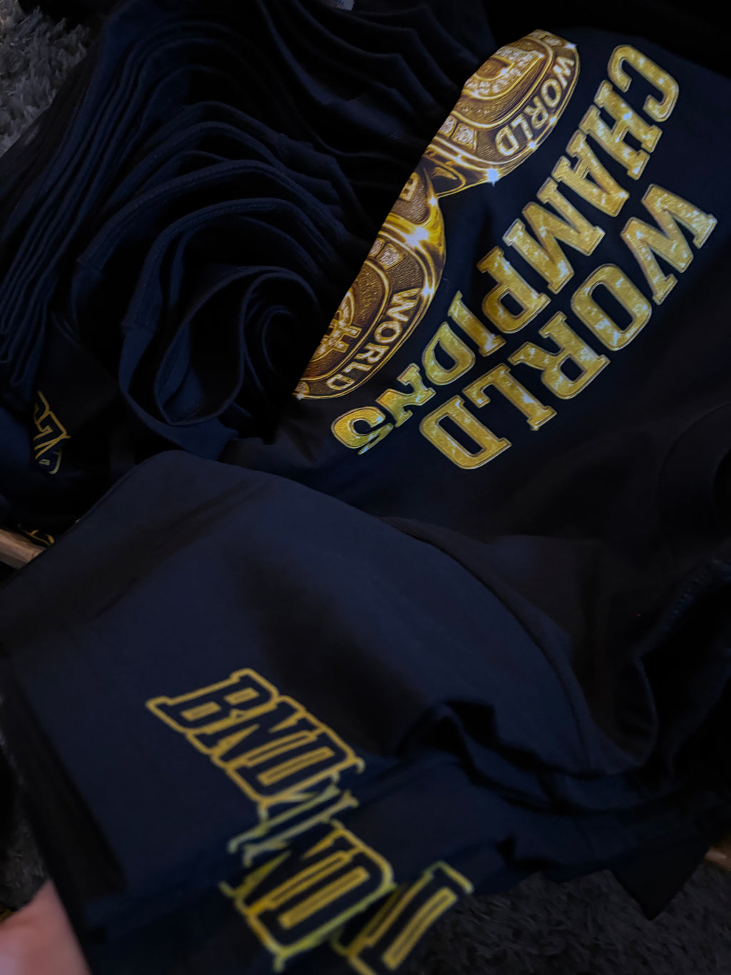 "World Champions" Short Sleeve Tee